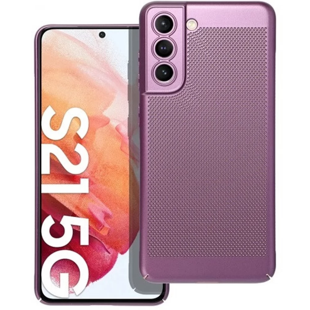 ZONE Breezy légáteresztő hátlaptok Samsung Galaxy S21 FE 5G lila