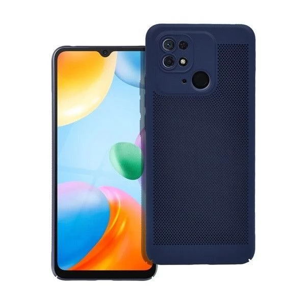 ZONE Breezy légáteresztő hátlaptok Xiaomi Redmi 10C sötétkék