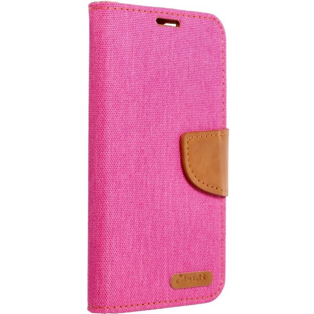 ZONE Canvas Book oldalra nyíló tok Samsung Galaxy A15 4G / A15 5G rózsaszín