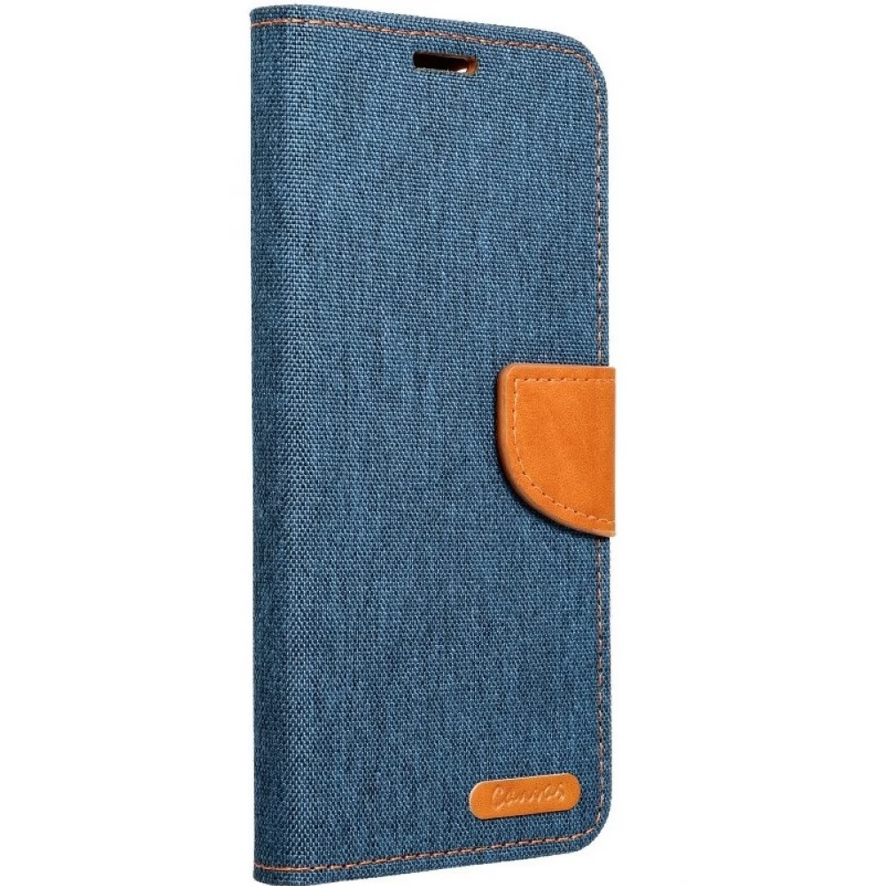 ZONE Canvas Book oldalra nyíló tok Xiaomi Redmi Note 13 5G sötétkék