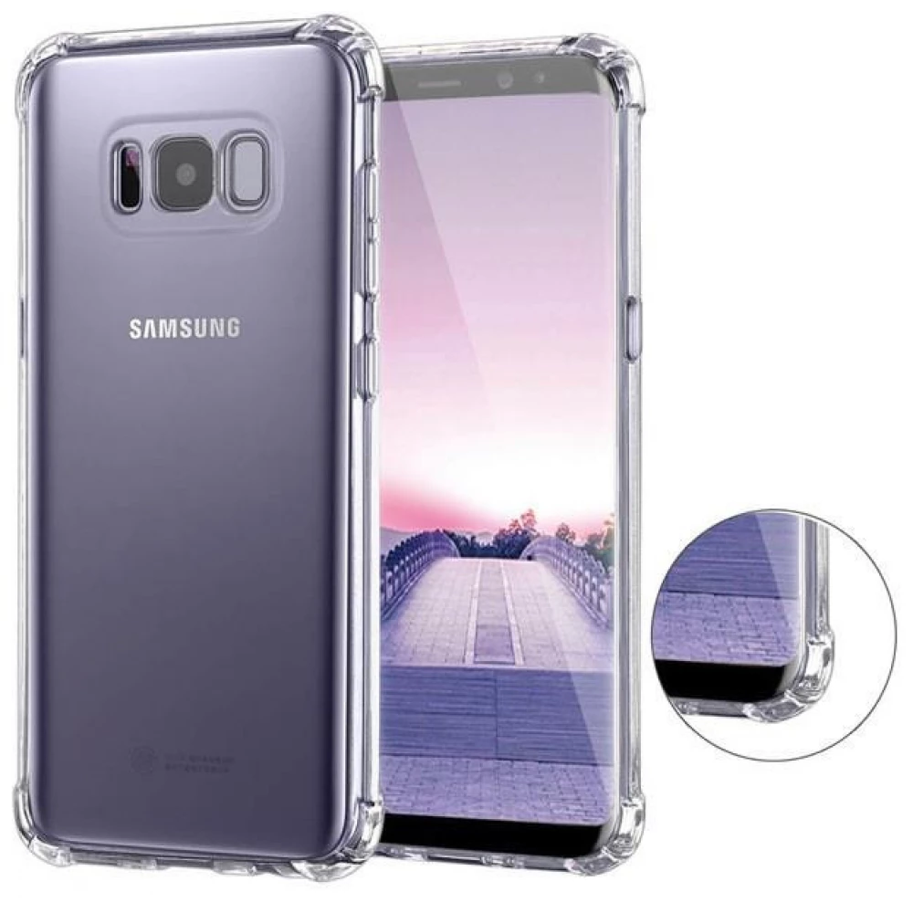 ZONE Clear Armor szilikon tok légpárnás sarok Samsung Galaxy A20 átlátszó