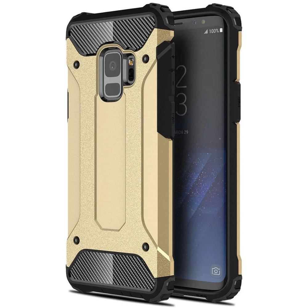 ZONE Defender fémhatású műanyag hátlap Motorola Moto G Pro/G Stylus arany