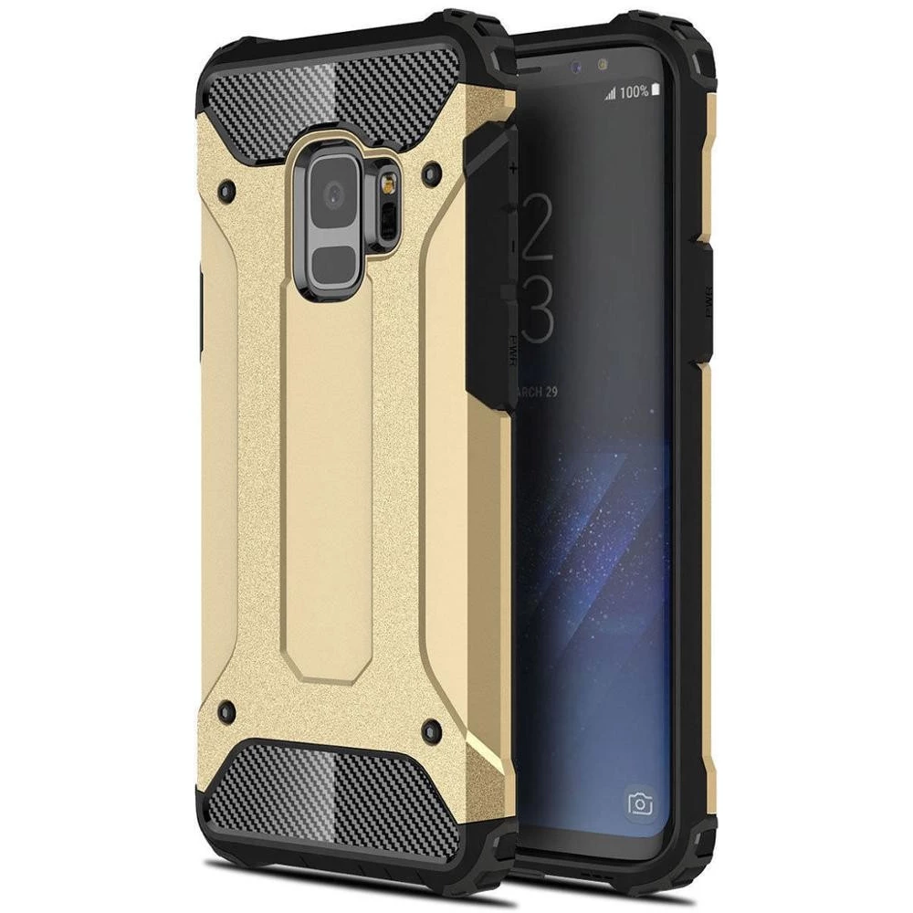 ZONE Defender fémhatású műanyag hátlap OnePlus Nord arany