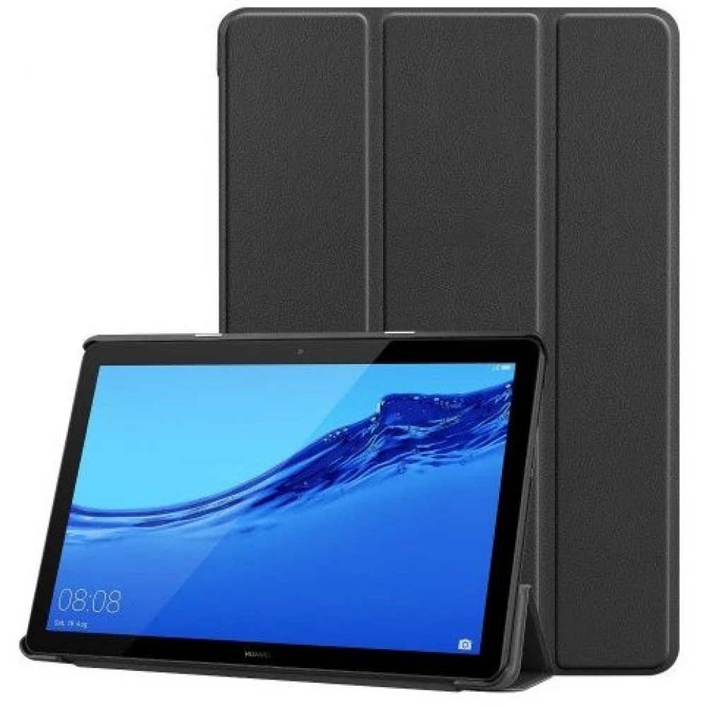 ZONE Huawei Mediapad T5 10 (10.1) mappa tok Trifold fekete
