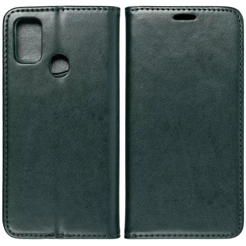 ZONE Magnet Book oldalra nyitható tok Oppo A38 zöld