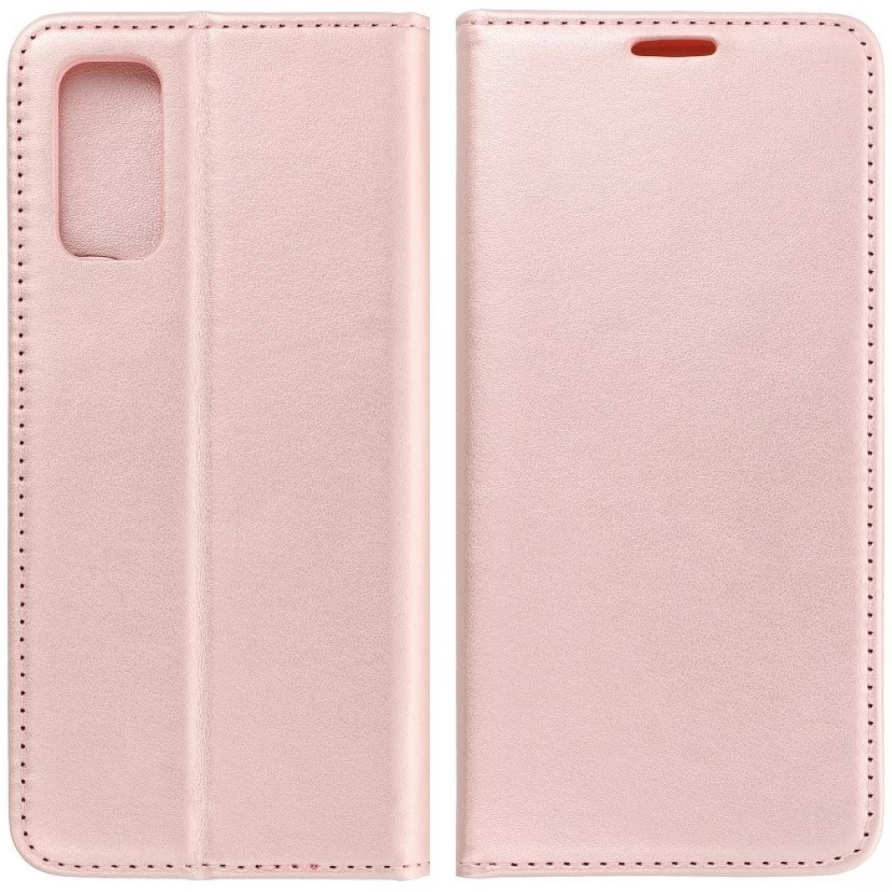 ZONE Magnet Book oldalra nyitható tok Samsung Galaxy A42 5G / M42 5G vörösarany