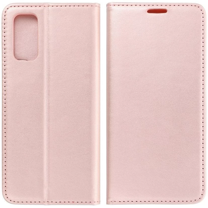 ZONE Magnet Book oldalra nyitható tok Samsung Galaxy M51 vörösarany