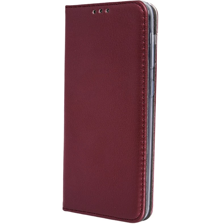 ZONE Magnet Book oldalra nyitható tok Samsung Galaxy S22 Plus 5G bordó