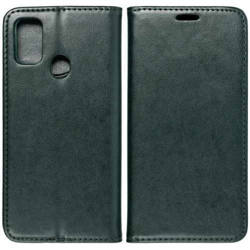 ZONE Magnet Book oldalra nyitható tok Xiaomi Redmi Note 13 5G zöld