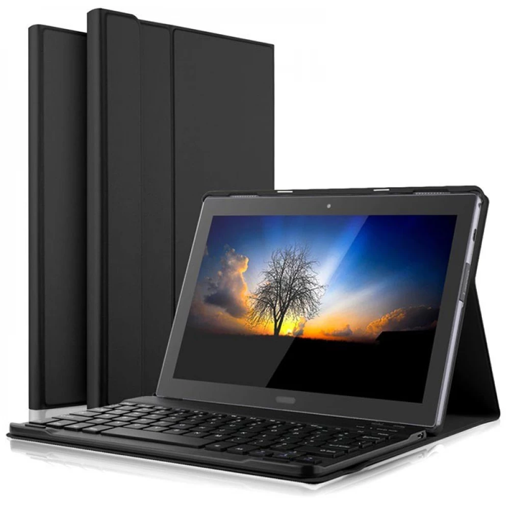 ZONE MatePad T8 (8.0) Bluetooth billentyűzetes mappa tok fekete