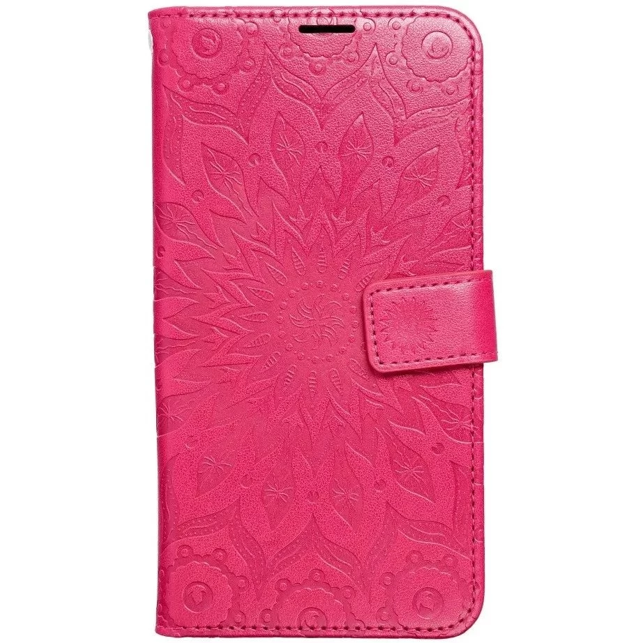 ZONE Mezzo Book oldalra nyitható tok mandala minta Samsung Galaxy A16 4G / A16 5G magenta