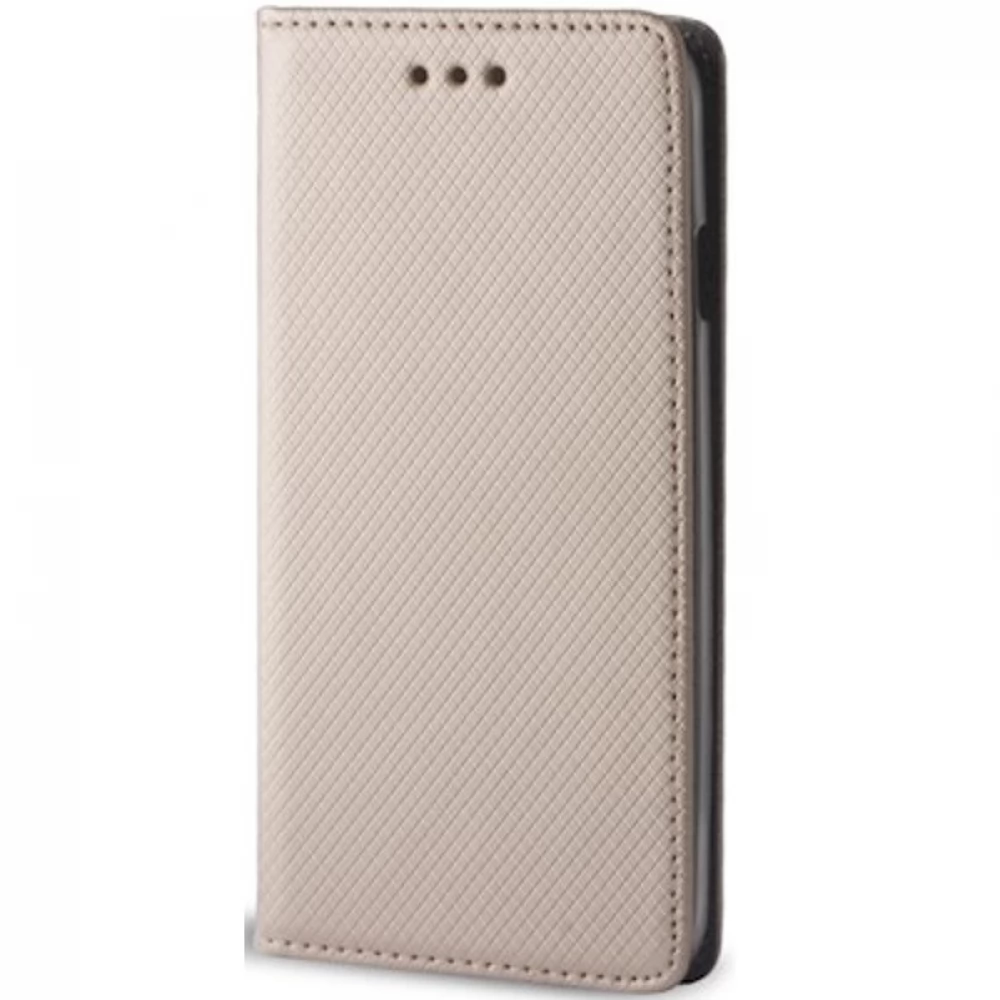 ZONE Smart Magnet oldalra nyitható tok iPhone 15 Plus arany