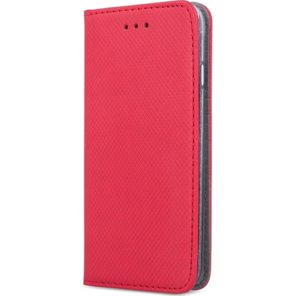 ZONE Smart Magnet oldalra nyitható tok Realme C51 / Note 50 piros