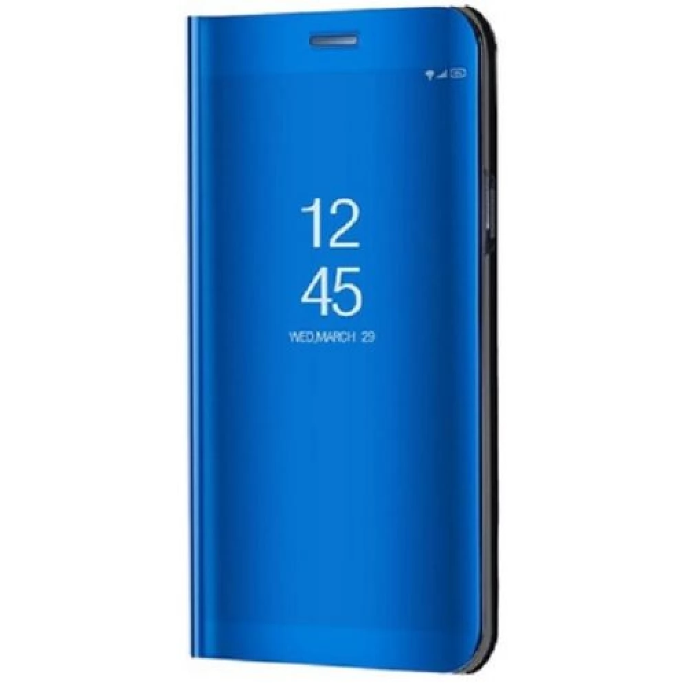 ZONE Smart View Cover Oldalra nyíló tok hívás mutatóval Xiaomi 12 Lite kék