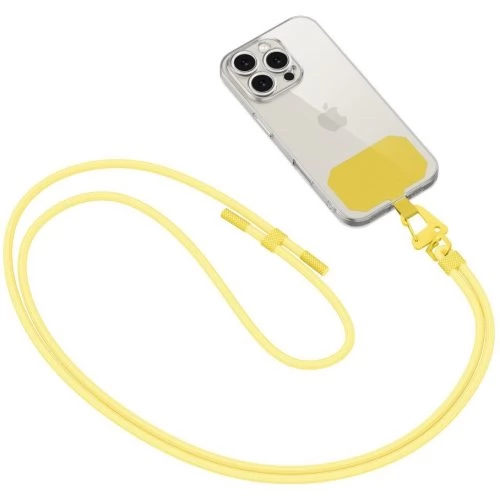 ZONE TP C5s Univerzális nyak- és vállpánt telefontokhoz 80cm sárga