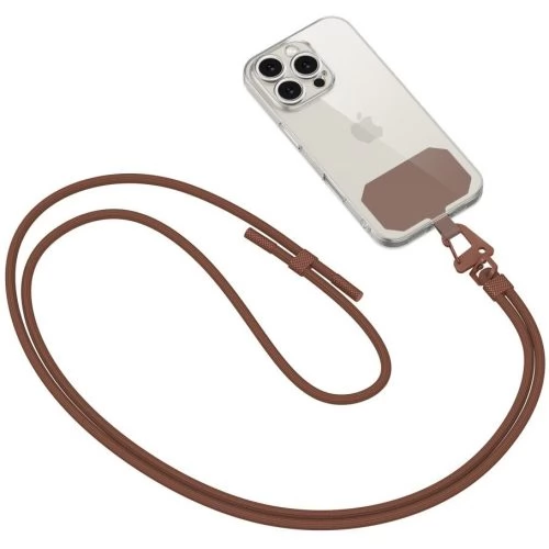 ZONE TP C5s Univerzális nyak- és vállpánt telefontokhoz 80cm sötétbarna