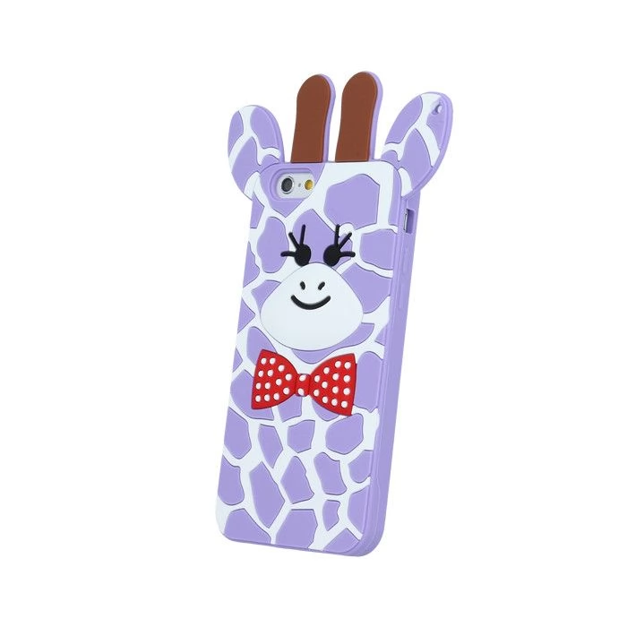 ZONE TPU szilikon tok 3D zsiráf minta Huawei Y6 II style 2 mintás