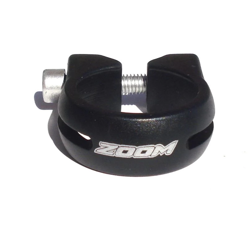 ZOOM Kerékpár nyeregcsőbilincs 31.8mm alumínium fekete