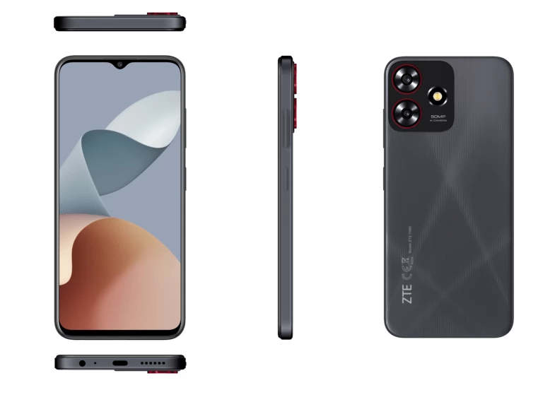 ZTE Blade A73 6.6" LTE 4/128GB fekete