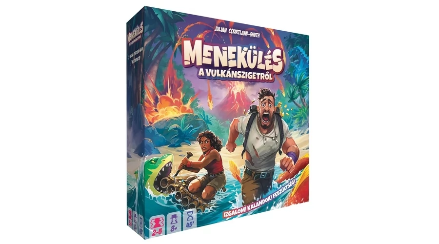 ZYGOMATIC Menekülés a vulkánszigetről társasjáték