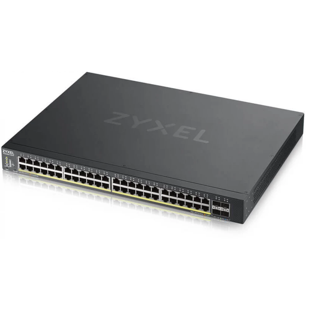 ZYXEL XGS1930-52HP 48-port GbE Smart Managed PoE Switch with 4 SFP+ Uplink