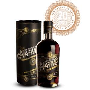 Auténtico Nativo 20 éves 40% -os 0,7 liter