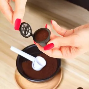 Családi - Újratölthető kávékapszulák Nespresso gépekhez - 5 db. /csomag