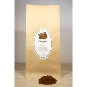 Etiópia őrölt, Zsák: 70 g, Darálás típusa: Jezva - Por őrlés