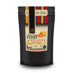 LUIS Arabica szemes kávé - sütőtökös ízű - 90 g