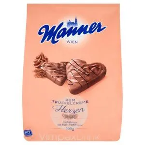 Manner Rumos-Trüffeles Ostyaszívek 300g /10/