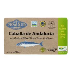 PESASUR MAKRÉLA OLÍVAOLAJBAN 120G